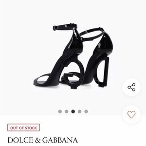 Dolce & Gabbana Glossy Black Heels
